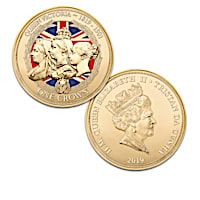 Queen Victoria 24K Gold-Plated Legal Tender Coins