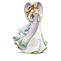 Karen Hahn Angel Figurine Collection With Swarovski Crystals