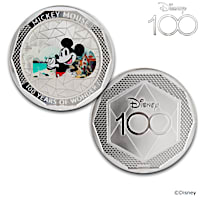 "Disney 100 Years Of Wonder" Silver-Plated Proof Collection