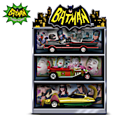 BATMAN Classic TV Series 1:24-Scale Car Sculpture Collection