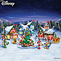 Disney Mickey Mouse & Friends Illuminated Holiday Village