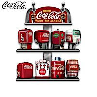 COCA-COLA Classic Soda Fountain Sculptures And Display