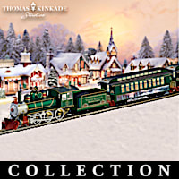 Thomas Kinkade Christmas Express Train Collection