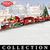 Rudolph's Christmas Town Express Train Collection