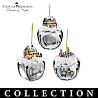 Thomas Kinkade Sleigh Bells Ornament Collection