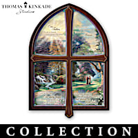 Thomas Kinkade Windows Of Prayer Collector Plate Collection 
