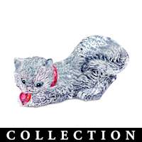 Crystal Cat Figurine Collection
