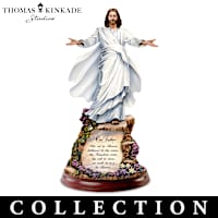 Thomas Kinkade Illuminated Jesus Sculpture Collection