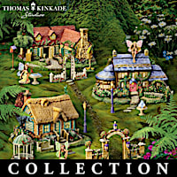 Thomas Kinkade Fairy Garden Village Collection