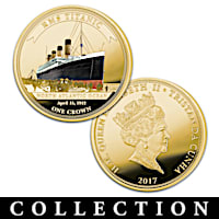 The Legendary Shipwrecks Golden Crown Coin Collection