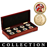 Queen Elizabeth II Royal Canadian Tours Coin Collection