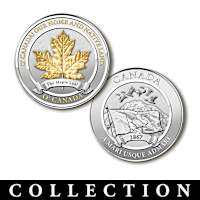 O' Canada Commemorative Silver-Plated Proof Coin Collection