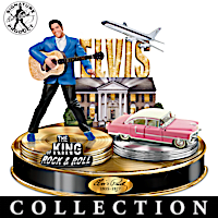 Life Of Elvis Presley Tribute Sculpture Collection