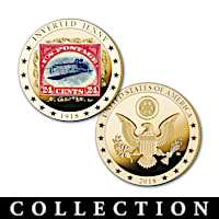 The World's Rarest Stamps Golden Proof Coin Collection