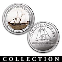 Tribute Proof Coins With Sand From Nova Scotia