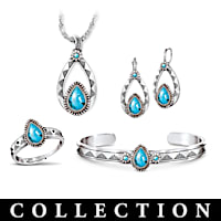 Genuine Turquoise Spirit Of Southwest Jewellery Collection