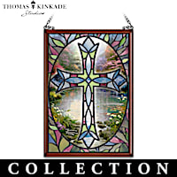 Thomas Kinkade Crosses Suncatcher Collection