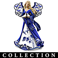 The Angelic Beauties Of Blue Willow Figurine Collection