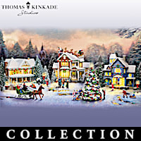 Thomas Kinkade Sounds Of The Season Village Collection