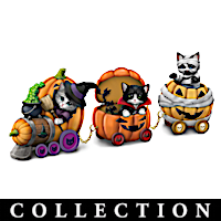 Happy Meow-loween Express Figurine Collection