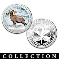 Canadian Provincial Wildlife Proof Coins And Display Box