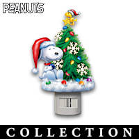 PEANUTS Seasonal Colour-Changing Light-Projector Nightlights