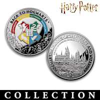 HARRY POTTER 99.9% Silver-Plated Proofs With Display Box