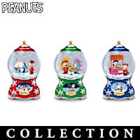 PEANUTS "A Charlie Brown Christmas" Musical Snowglobes