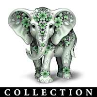 Blessings Of Good Fortune Elephant Figurine Collection