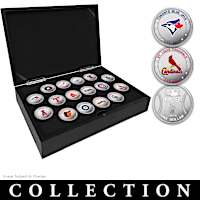 Major League Baseball Legal Tender Proof Coin Collection