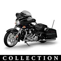 1:12-Scale Iconic Harley-Davidson Diecast Motorcycles