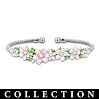 Seasonal Artistic Cable Bracelets With Deluxe Jewellery Case