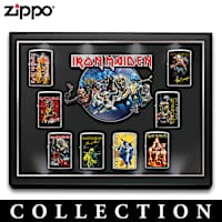 Iron Maiden Zippo&reg; Lighters With Illuminated Display