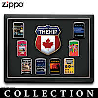 The Tragically Hip Zippo&reg; Lighter Collection And Display