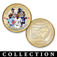 Toronto Blue Jays Legends Full-Colour Coin Collection
