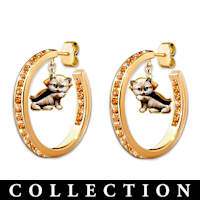 Hand-Enamelled Purr-Fect Year Of Cats Earrings Collection