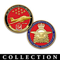 Royal Canadian Air Force 24K Gold-Plated Challenge Coins