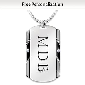 For My Son Personalized Pendant Necklace