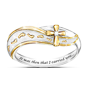 Footprints In The Sand Diamond Ring