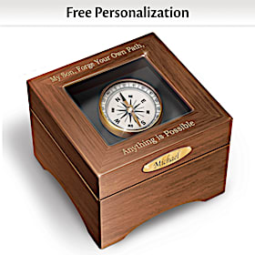 Son, Forge Your Path Personalized Keepsake Box 