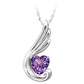 Touch Of An Angel Pendant Necklace 