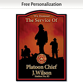 We Honour Personalized Welcome Sign