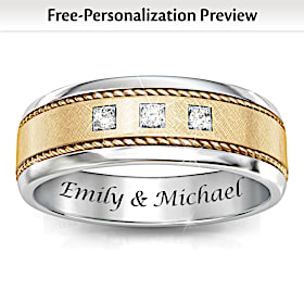 Timeless Love Personalized Diamond Ring