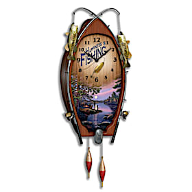 Lakeside Memories Wall Clock