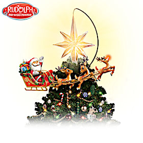 Rudolph The Red-Nosed Reindeer Tree Topper
