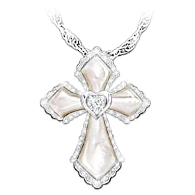 Protection And Strength Diamond Pendant Necklace