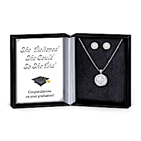 5-Carat Top Of The Class Pendant And Earrings Set