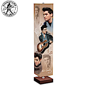Elvis Presley Rock 'n Roll Legend Floor Lamp