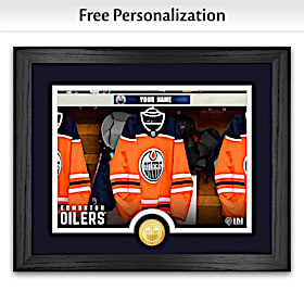 Oilers® Locker Room Personalized Wall Decor
