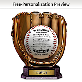 Grandson, Always Remember Personalized Sculpture